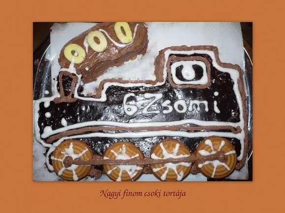 A Nagyi finom csoki tortája