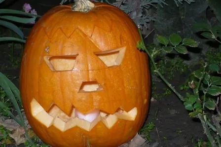 Halloweeni töklámpás