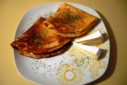 Camembert sajtos palacsinta