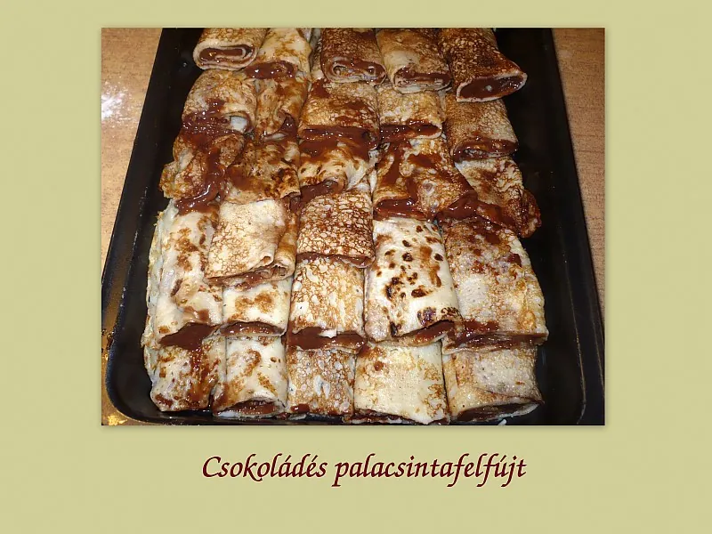 Csokoládés palacsintafelfújt