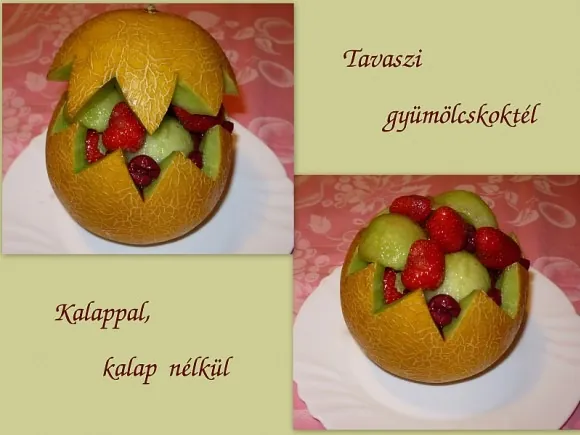 Tavaszi gyümölcskoktél