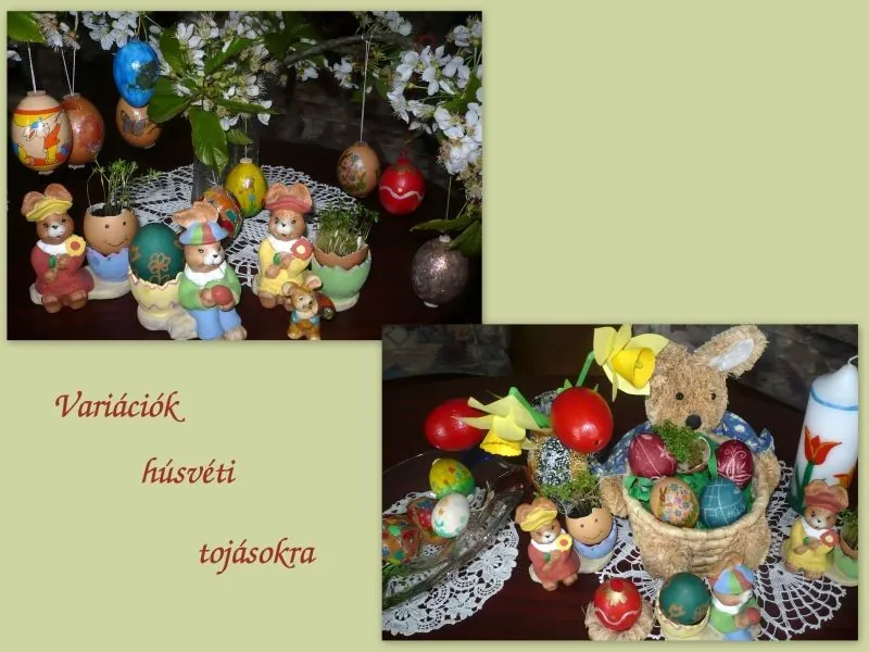 Variációk húsvéti tojásokra