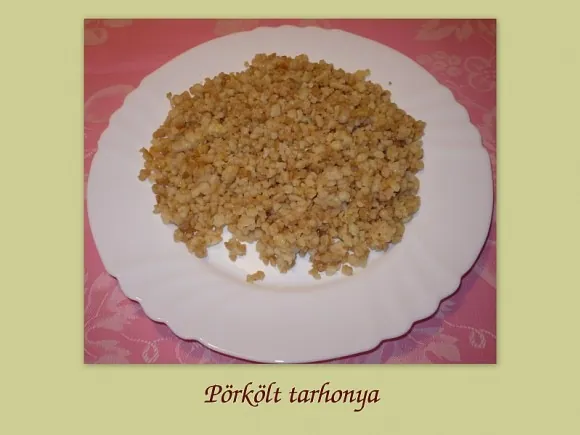 Pörkölt tarhonya