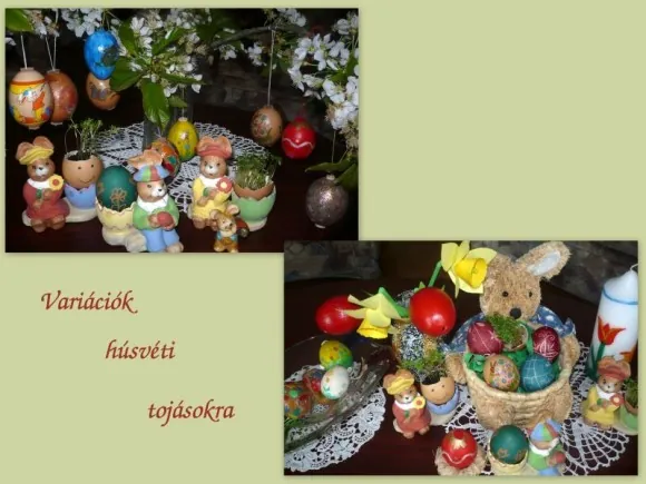 Tojás festés